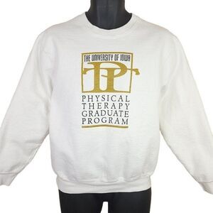 Iowa Hawkeyes Sweatshirt Vintage 90s Physical Therapy Graduate Program